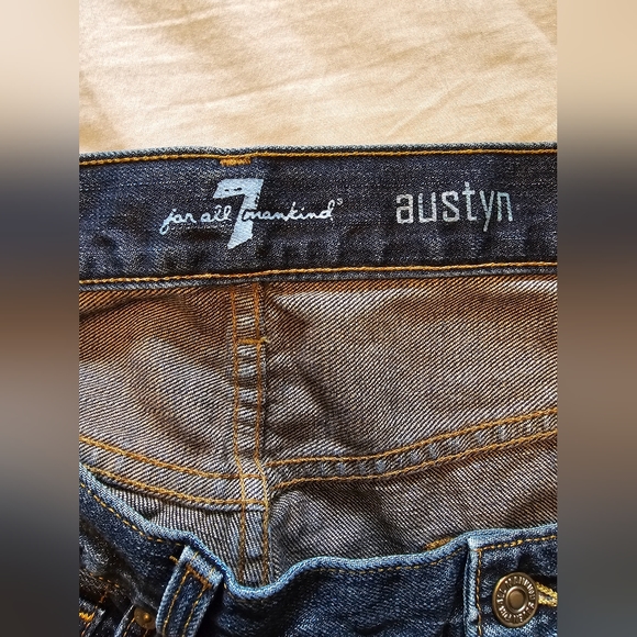 7 for All Mankind Austyn Jeans sz 38 - Picture 5 of 9